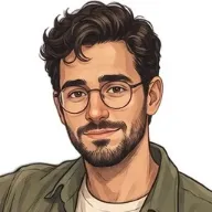 Retrato ilustrado do Paulo Costa